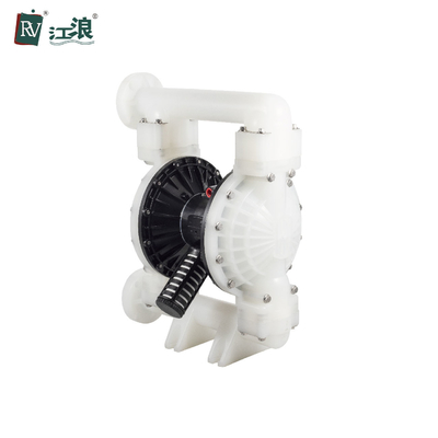 রাসায়নিক দ্রাবক শিল্পের জন্য PTFE প্লাস্টিক বায়ু চালিত ডায়াফ্রাম পাম্প 2 ইঞ্চি