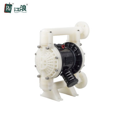 25mm PVDF এয়ার অপারেটেড ডায়াফ্রাম পাম্প 150 Lpm 40 GPM DN25 ফ্লুইড পোর্ট