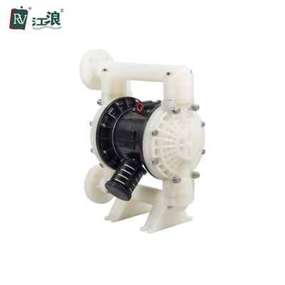 25mm PVDF এয়ার অপারেটেড ডায়াফ্রাম পাম্প 150 Lpm 40 GPM DN25 ফ্লুইড পোর্ট