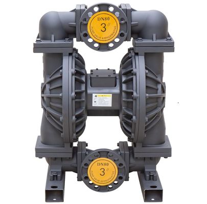 পেইন্ট স্থানান্তর এবং ফিল্টার প্রেস অ্যাপ্লিকেশনের জন্য কাস্টমাইজযোগ্য ৩ ইঞ্চি অ্যালুমিনিয়াম নিউম্যাটিক ডায়াফ্রাম পাম্প