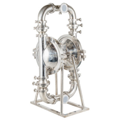 উচ্চ-চাপ ১২০পিএসআই এওডিডি পাম্প পিটিএফই ডায়াফ্রাম এবং শিল্প প্রয়োগের জন্য ১৫০ জিপিএম সর্বোচ্চ প্রবাহ সহ