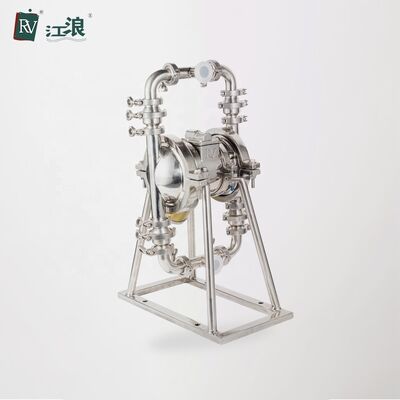 স্টেইনলেস স্টীল AODD ডায়াফ্রাম পাম্প 120psi সর্বোচ্চ চাপ এবং 150gpm সর্বোচ্চ প্রবাহ সঙ্গে