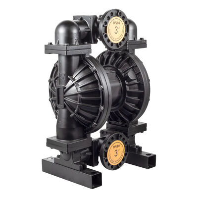 শিল্প অ্যাপ্লিকেশনের জন্য ডাকটাইল আয়রন নির্মাণ এবং 270 GPM প্রবাহ হার সহ 3 ইঞ্চি আউটলেট AODD পাম্প