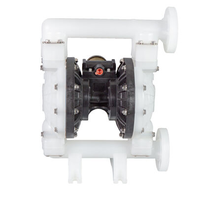 বায়ু চালিত ডাবল ডায়াফ্রাগম পাম্প সহ পলিপ্রোপিলিন শেল নিম্ন চাপ এবং 11/2 ইঞ্চি আউটলেট আকার