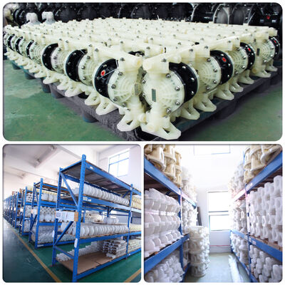 নতুন ডিজাইন নিউম্যাটিক ডায়াফ্রাম পাম্প, ৩৪০ লিটার/মিনিট ফ্লো রেট এবং শিল্প ব্যবহারের জন্য ১ বছরের ওয়ারেন্টি সহ