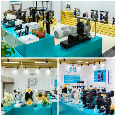 জল পরিশোধনের জন্য ৫৭ লিটার/মিনিট ফ্লো রেট সহ অ্যালুমিনিয়াম এয়ার অপারেটেড ডায়াফ্রাম পাম্প