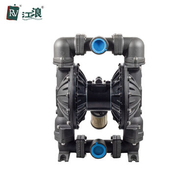 2" অ্যালুমিনিয়াম বায়ুসংক্রান্ত ডাবল ডায়াফ্রাগম পাম্প 120 পিএসআই মেশিনিং এবং বর্জ্য জল চিকিত্সার জন্য বড় প্রবাহ