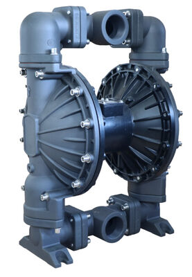 মেশিনিং এবং বর্জ্য জল শোধনের জন্য ২ ইঞ্চি অ্যালুমিনিয়াম নিউম্যাটিক ডাবল ডায়াফ্রাম পাম্প ১২০ পিএসআই বড় ফ্লো