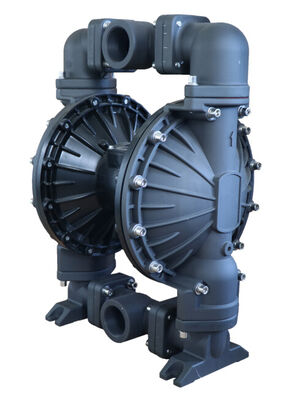 মেশিনিং এবং বর্জ্য জল শোধনের জন্য ২ ইঞ্চি অ্যালুমিনিয়াম নিউম্যাটিক ডাবল ডায়াফ্রাম পাম্প ১২০ পিএসআই বড় ফ্লো