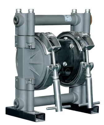 কালি স্থানান্তর এবং ফ্লুইড হ্যান্ডলিং এর জন্য ৩/৮ ইঞ্চি অ্যালুমিনিয়াম নিউম্যাটিক ডায়াফ্রাম পাম্প