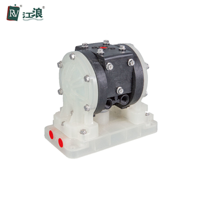 অ্যাসিড রাসায়নিক PVDF জন্য 1/4 ইঞ্চি ডুয়াল ডায়াফ্রাম পাম্প