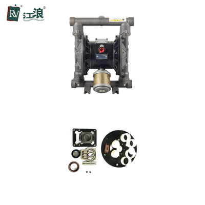 25mm 1" ডিজেল গ্রীস কেরোসিন তেল অ্যালুমিনিয়ামের জন্য সিলকোটিং ডায়াফ্রাম পাম্প